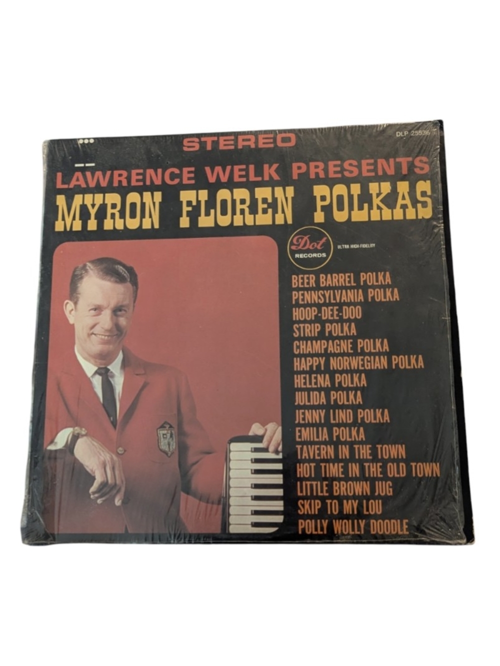 1963 Lawrence Welk Presents Myron Dot Records DLP 25536 Vinyl LP Record Album